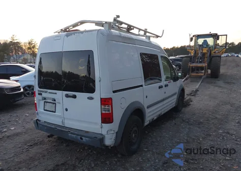 2010 Ford Transit Connect Xl from USA, damaged, VIN NM0LS6AN1AT009940